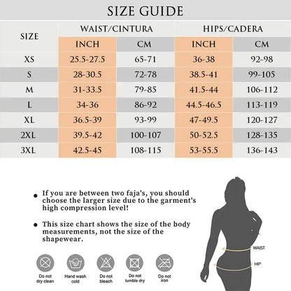Women’s Fajas Colombianas shapewear Tummy Control