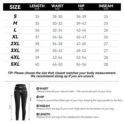 Women's High Waisted Tummy Control 4/8 Pack Leggings with Pockets