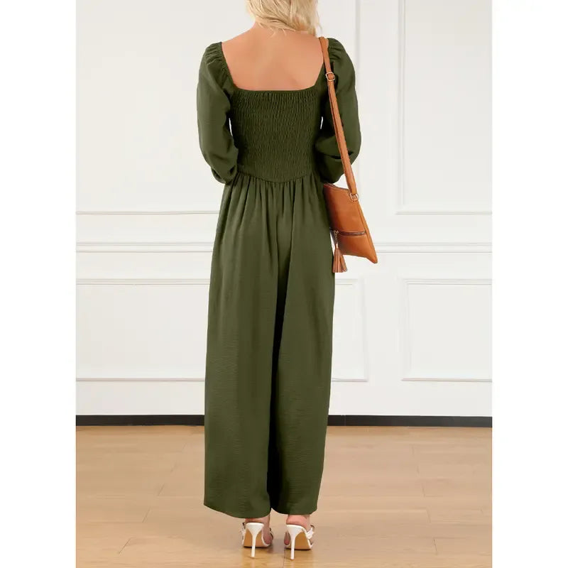 Women's Casual Loose Overalls Jumpsuits