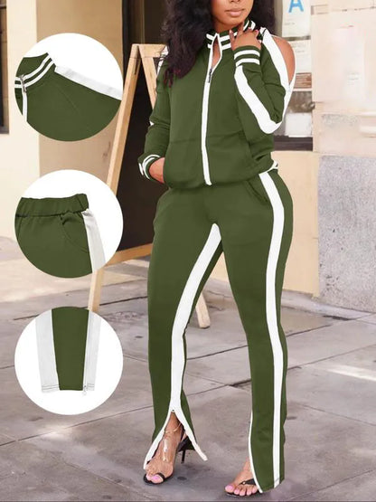 2 Piece Outfit Long Pant Set
