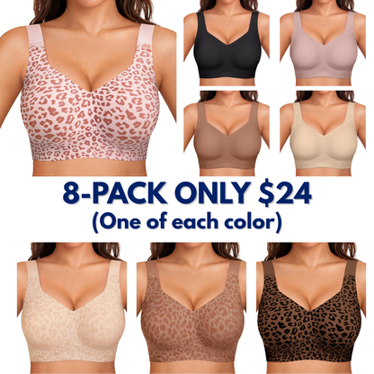 Women Jelly Bras Wirefree Full Coverage