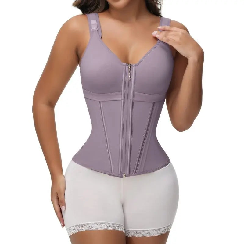 Waist Shapewear for Women with Bra Tummy Control Girdle