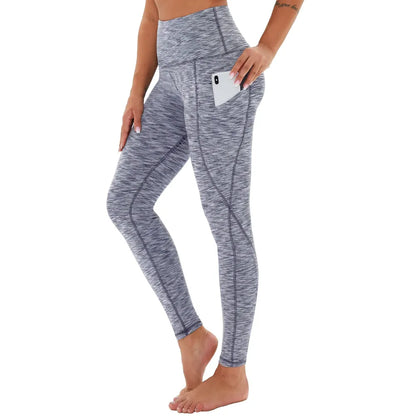 Women's High Waisted Tummy Control 4/8 Pack Leggings with Pockets