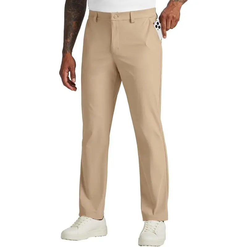 Men's Golf Stretch Straight Leg Pants