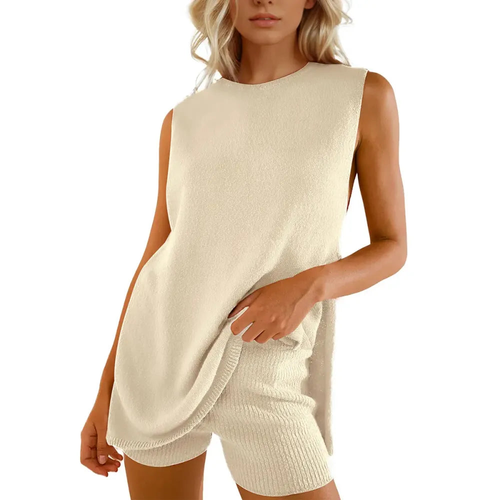 Women's 2 Piece Summer Knit Sweater Set