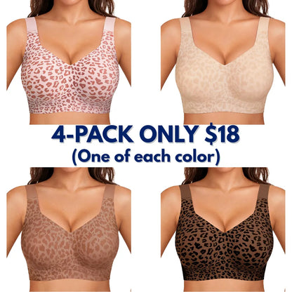 Women Jelly Bras Wirefree Full Coverage