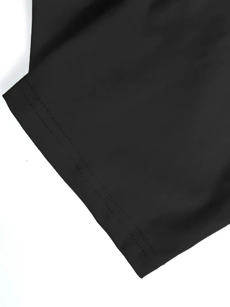 Women’s ice silk breathable high-stretch capri pants