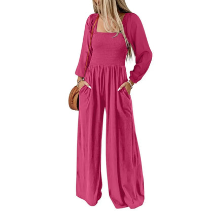 Women's Casual Loose Overalls Jumpsuits