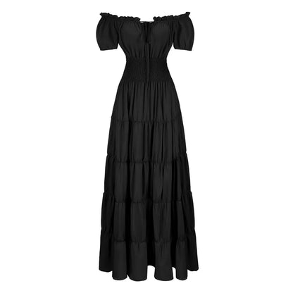 Women Medieval Irish Under Dress Retro Gown