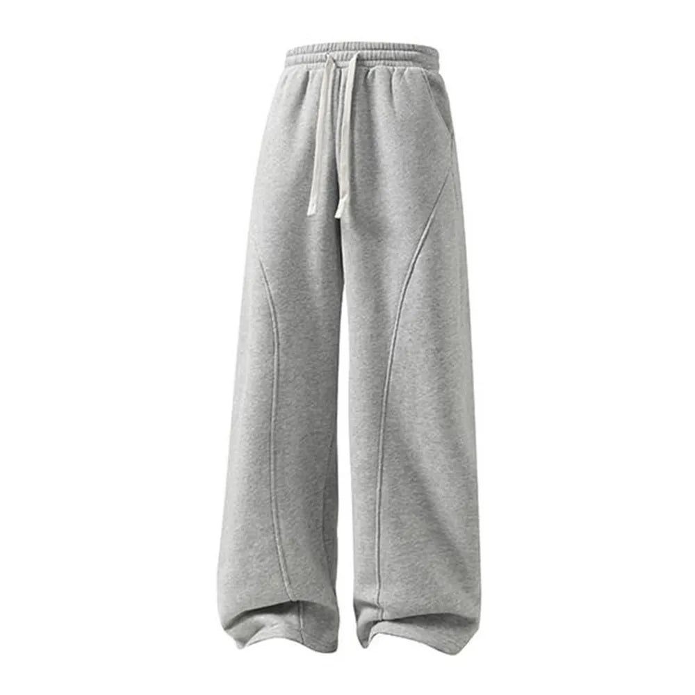 Men's Oversize Fleece Thermal Lined Sweatpants