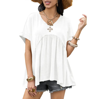 Women‘s Summer Peplum Tops