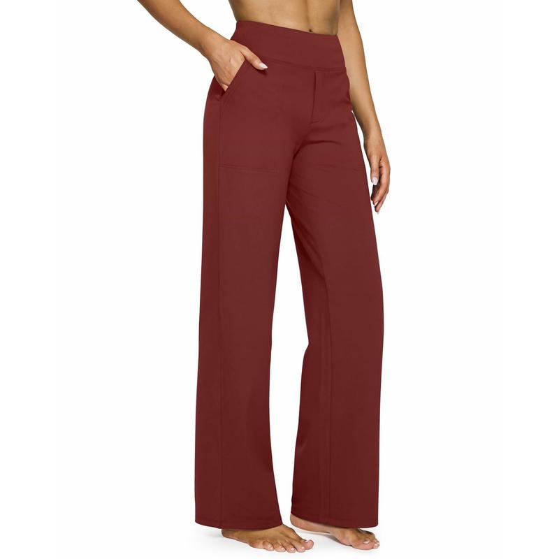 🔥8- PACK Women Loose High-Waist Business Casual Pants