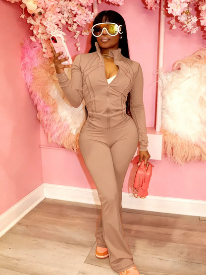 Sporty Two-Piece Set