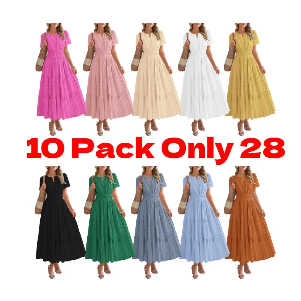 Women's Summer 2026 Casual Maxi Dress