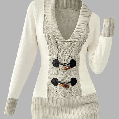 Sweater and Lace Up Pants Matching Set