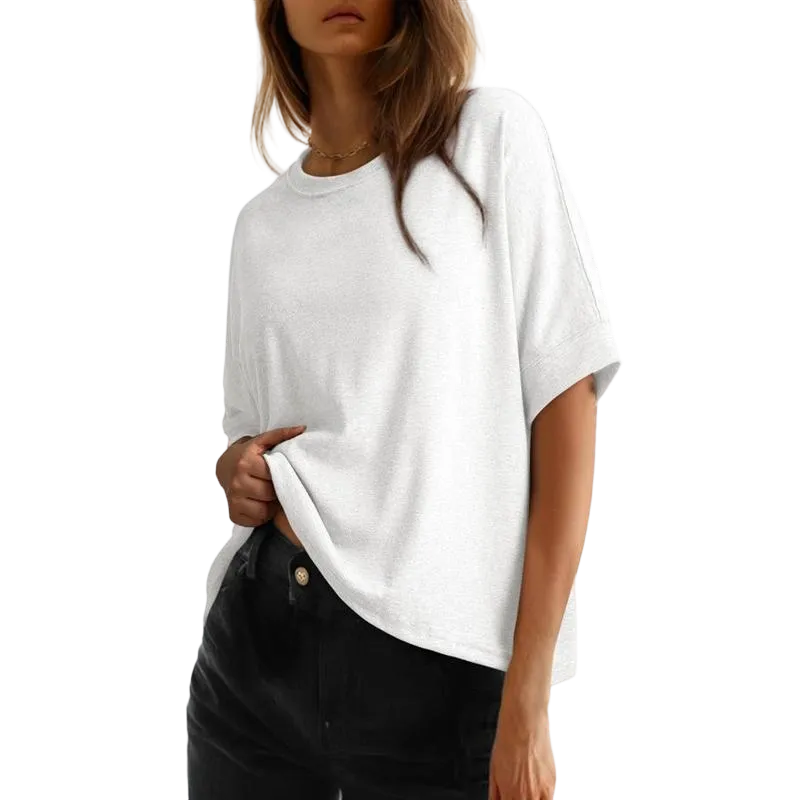 Women's Basic Tee Comfortable Soft Fit