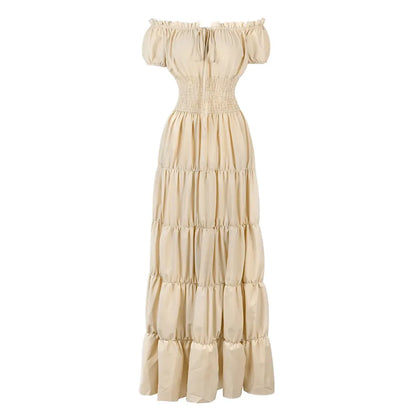 Women Medieval Irish Under Dress Retro Gown