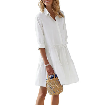 Summer V Neck Matching Set Oversized Shirt & Biker Shorts