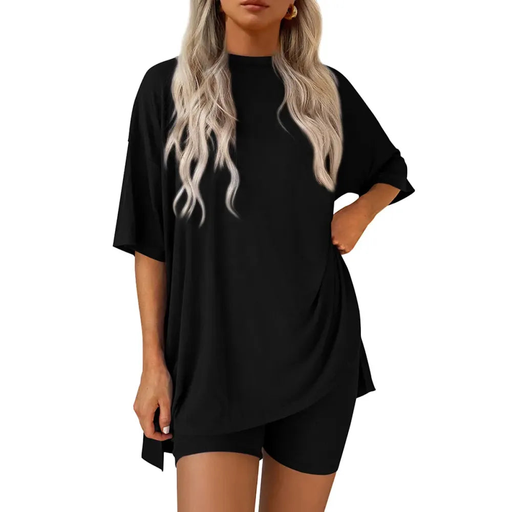 Crewneck Two-Piece Set