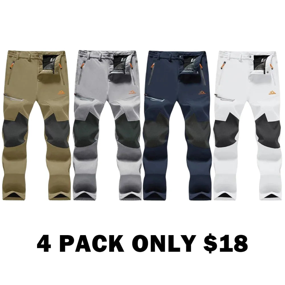 Men's Winter Fleece Lined Ski Snow Pants