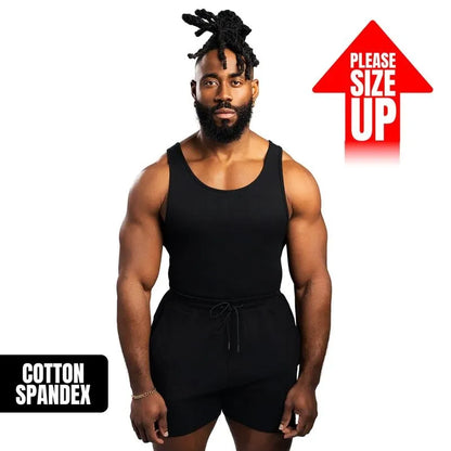 Men's Tank Top - Please Size Up | Cotton and Spandex