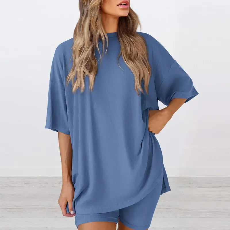 Crewneck Two-Piece Set