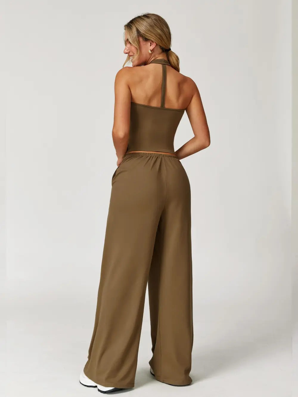 Womens Quick Dry Sport Tank Pants Set