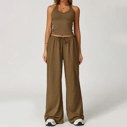Womens Two Piece Casual Comfortable Sportswear