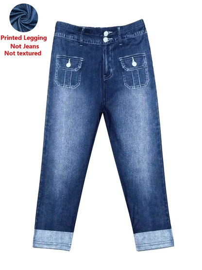 Women's Tight Fit Seven-Quarter Pants