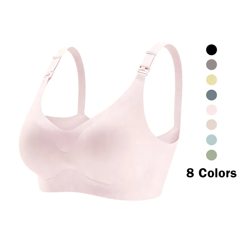 Maternity Solid Color Nursing Bra