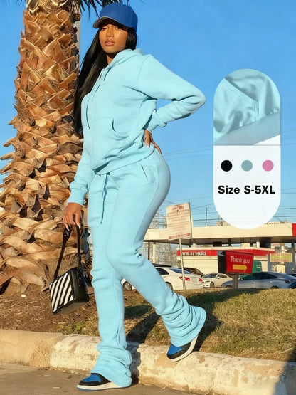 Womens Sweatshirt 2 Piece Pants Set