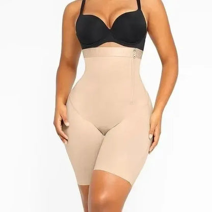 Shaping High-Rise Shorts Tummy Tucking Butt Lift