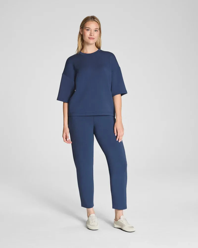 Relaxed Tee +Slim Straight Pant- 2 Piece Set