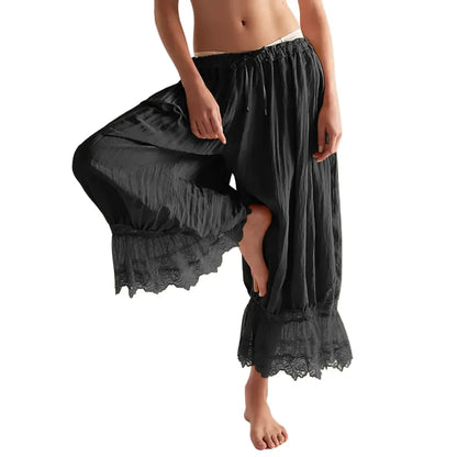 Lace Bloomer Pants