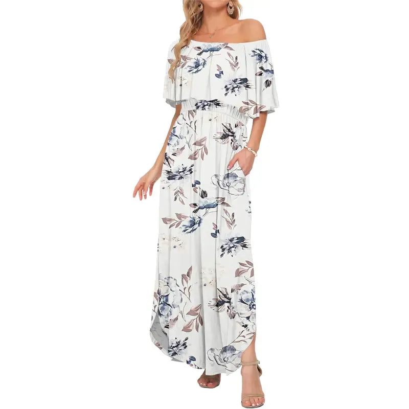 Womens Off The Shoulder Dress