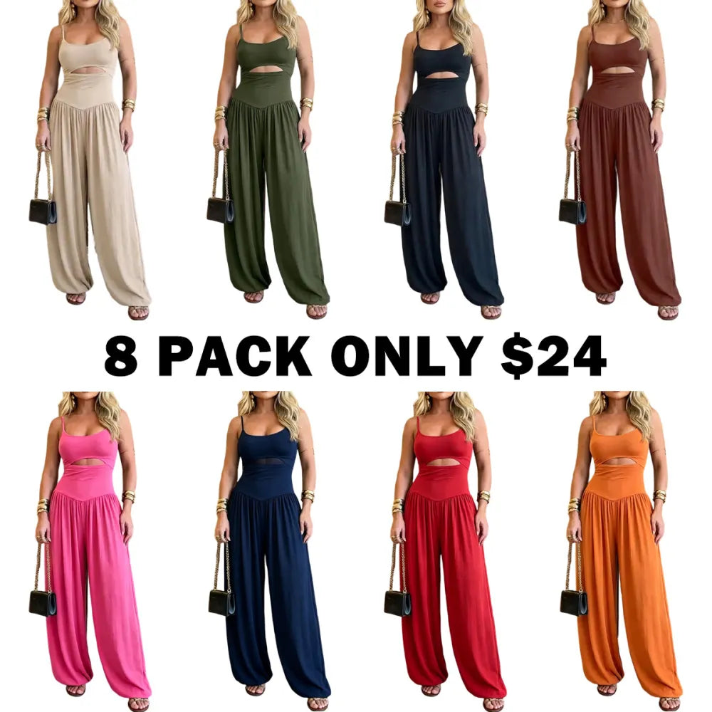 Women's Cut-out Cami Jumpsuit