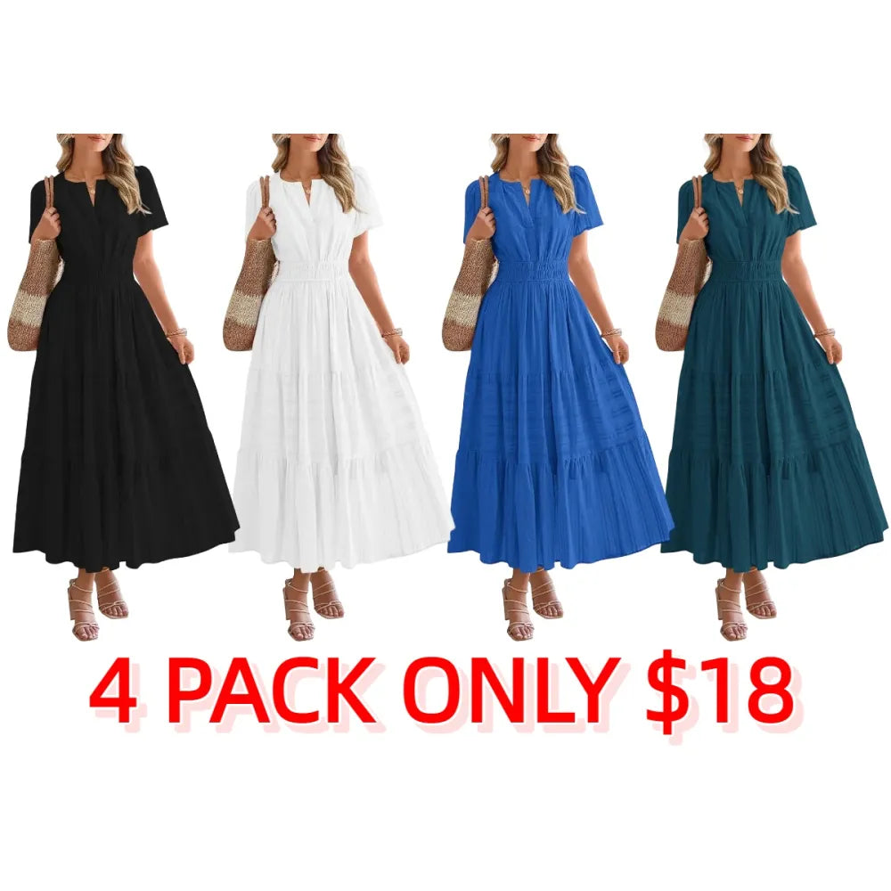 Women's Summer 2026 Casual Maxi Dress