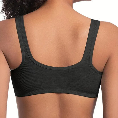 Adjustable Front Closure Push-Up Bra