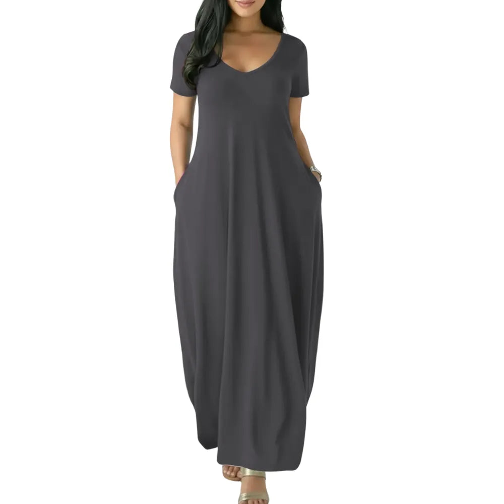 Women's Long Fitted Dress