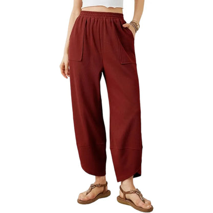 Women's wide-leg relaxed casual pantsone-piece wide-leg trousers