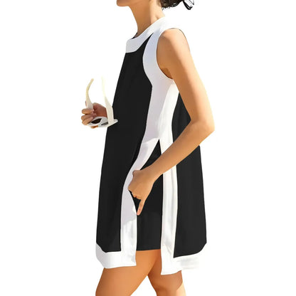 Women's Casual Color Block Two Piece Sets