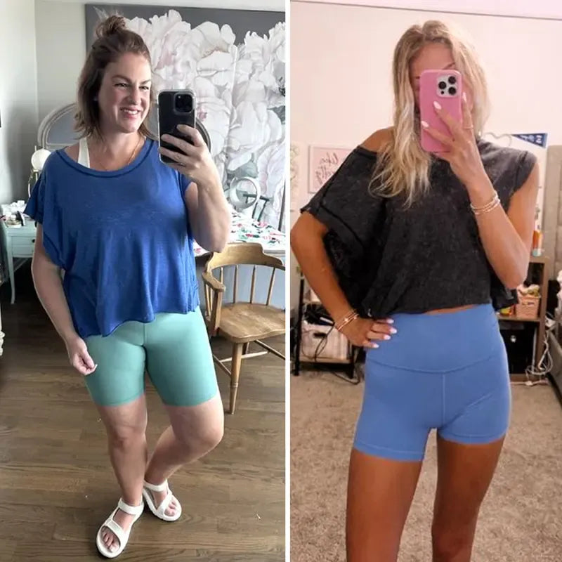 Women’s Open Back Workout Tops
