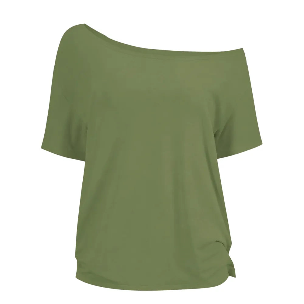 Women's Solid-Color Versatile Short-Sleeve Top