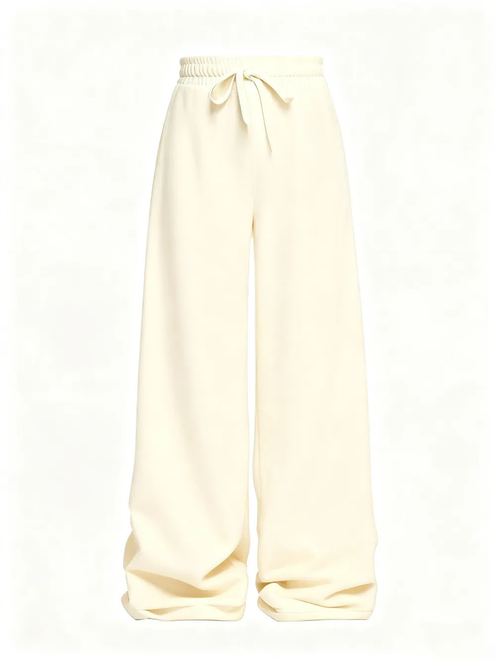 Solid Color Drawstring Pants
