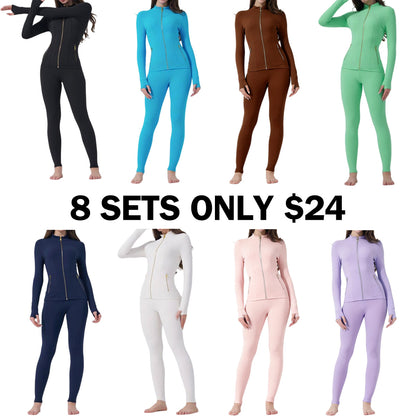 Women's Sporty Tracksuit Set
