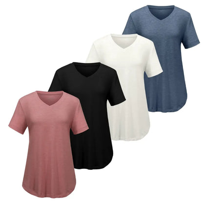 V Neck T Shirts for Women