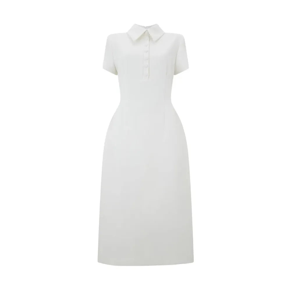 The Ultimate Muse Collared Midi Dress