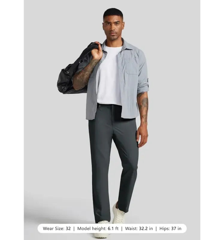 Men's Golf Stretch Straight Leg Pants