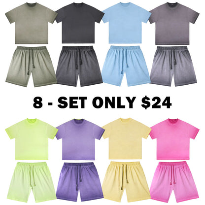 Women's Oversized Tshirt & Shorts Set