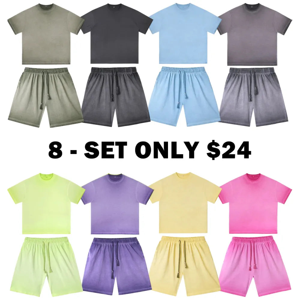 Women's Oversized Tshirt & Shorts Set